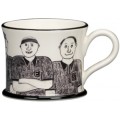 Moorland Pottery Cymru Ware Rugby Mug Moorland Pottery Cymru Ware Rugby Mug